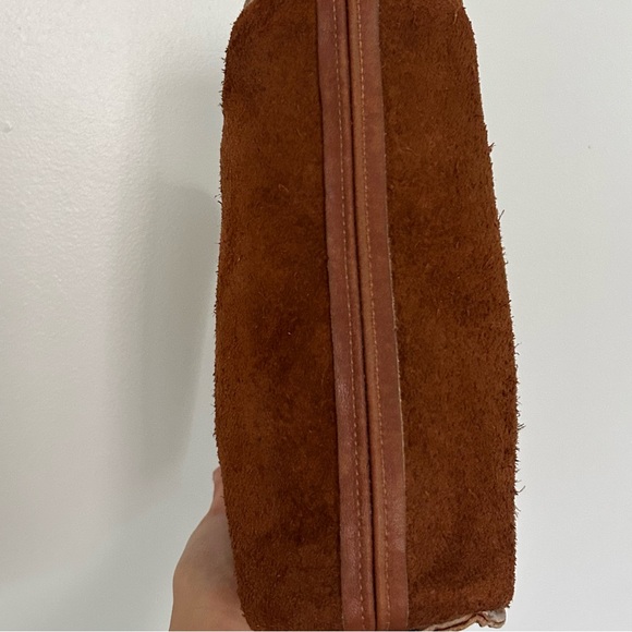 COACH Vintage Kimball Tan Leather Crossbody Bag Round - Picture 12 of 15